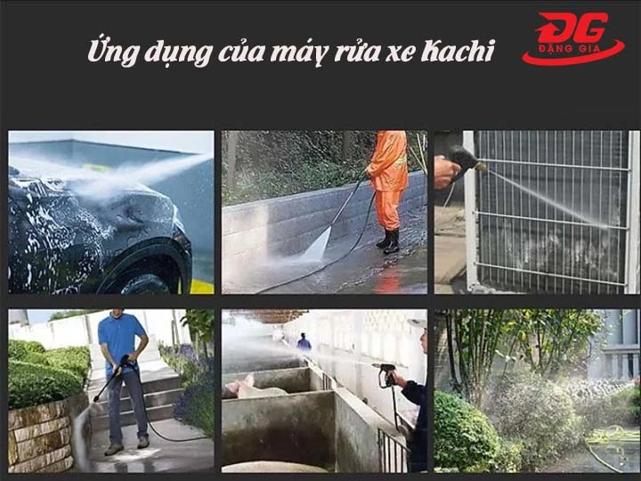 ứng dụng Máy rửa xe Kachi