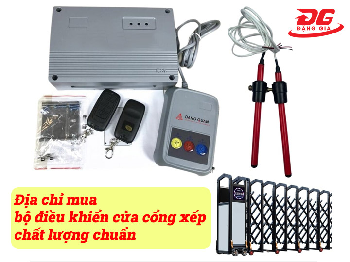 Địa chỉ mua bộ điều khiển cửa cổng xếp