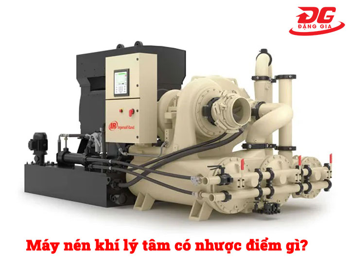 Nhược điểm của máy nén khí ly tâm