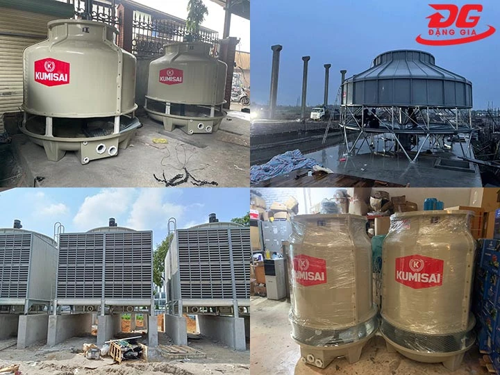 thi công lắp đặt tháp giải nhiệt