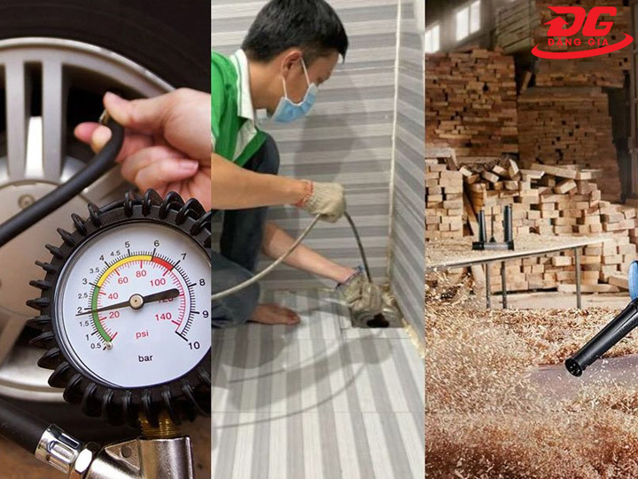 Ứng dụng máy nén khí Yasu