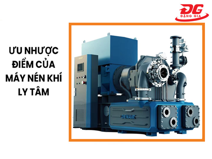 Ưu nhược điểm của máy nén khí ly tâm