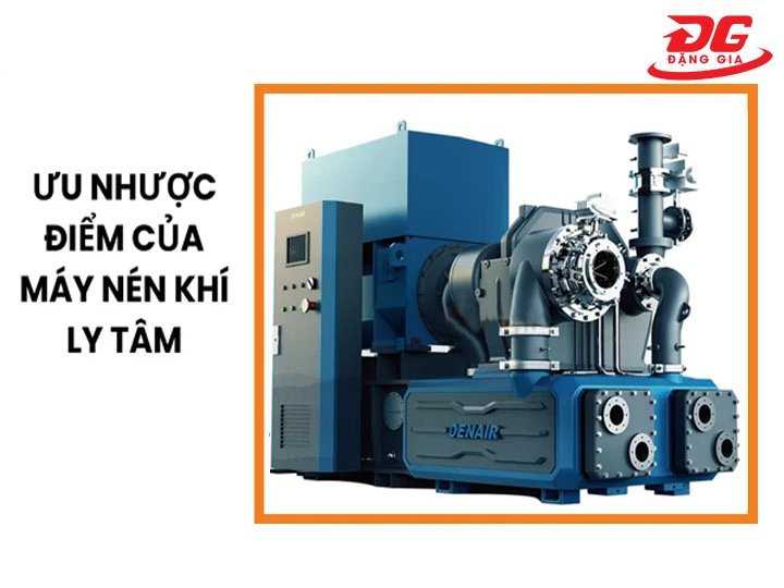 Ưu nhược điểm của máy nén khí ly tâm