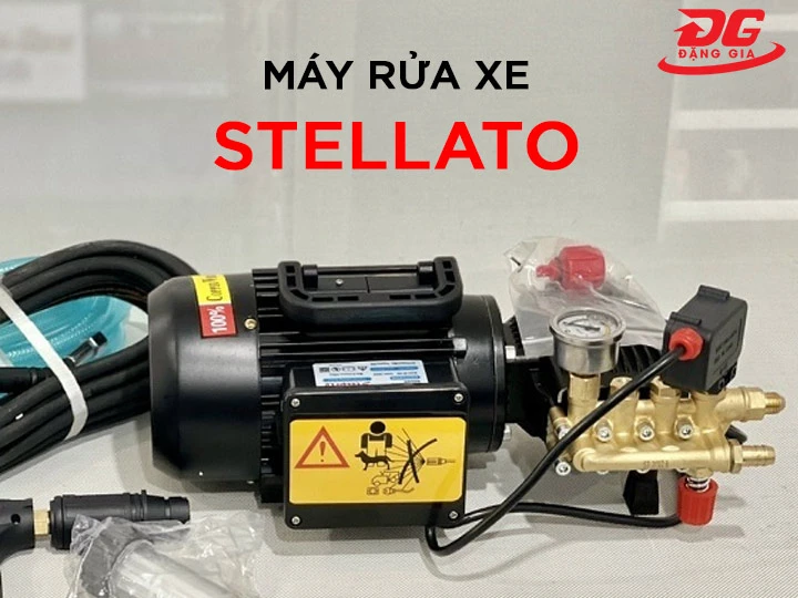 Máy rửa xe Stellato: Giải pháp rửa xe nhanh, Sạch, Tiện lợi