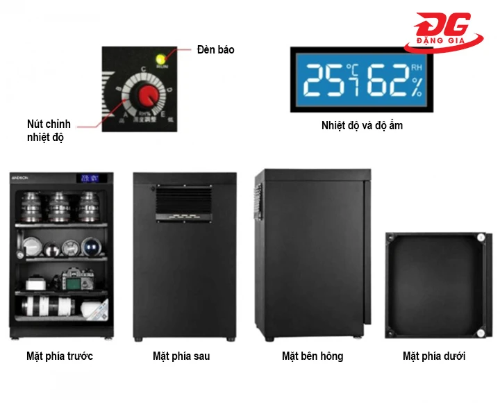 tủ chống ẩm Andbon AD-50C