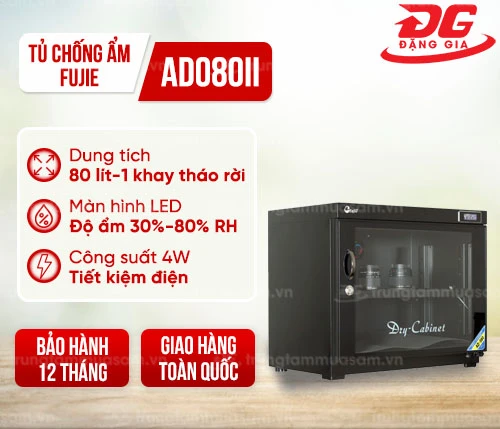 Tủ chống ẩm FujiE AD080II (80 lít) 2