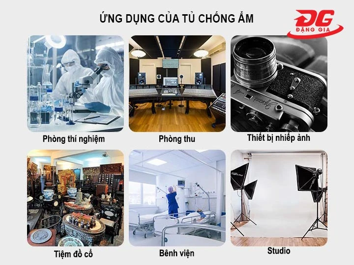 Ứng dụng của tủ hút ẩm máy ảnh tại Đà Nẵng