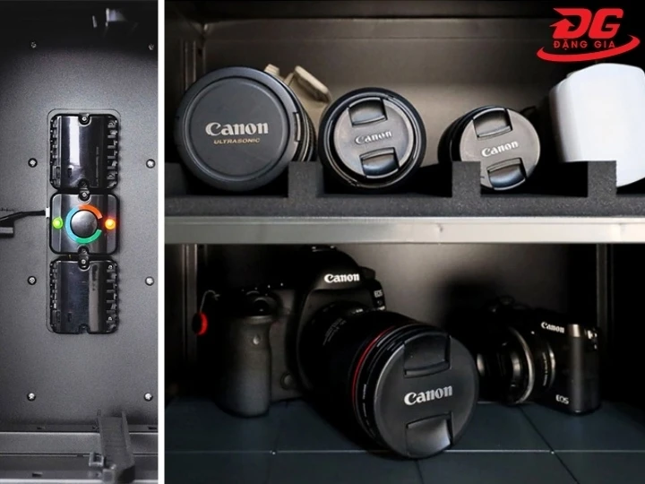 Tủ chống ẩm FujiE AD120 (120 lít) áp dụng công nghệ hút ẩm IC