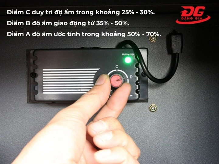 Cách dùng dòng tủ chống ẩm FujiE AD và BD