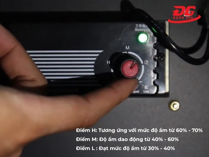 cách dùng tủ hút ẩm FujiE dòng HD