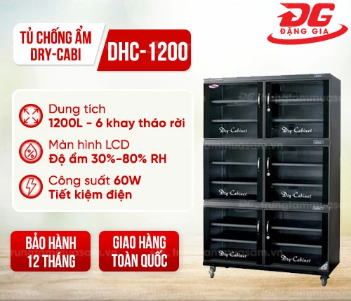 Tủ chống ẩm Dry-Cabi DHC-1200 (1200 lít) 2