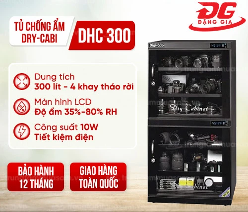 Tủ chống ẩm Dry-Cabi DHC 300 (300 lít) 2
