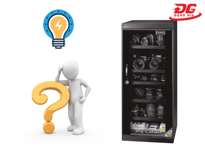 Tủ khử ẩm FujiE AD200 có hao điện nhiều không