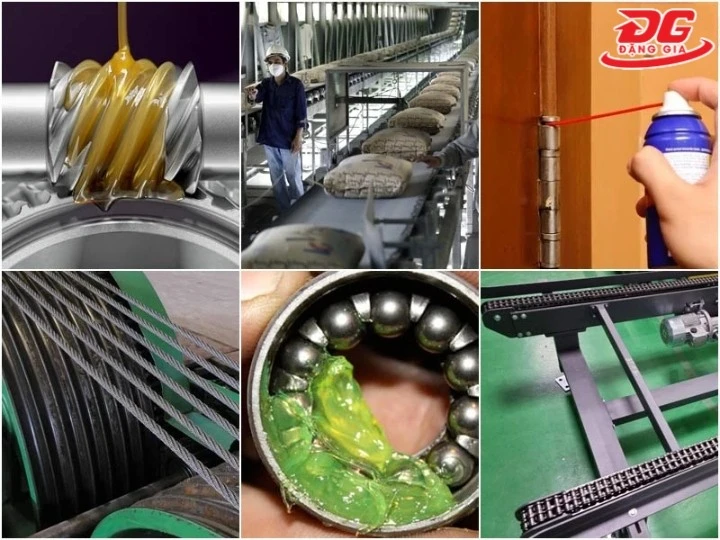 Ứng dụng của mỡ bôi trơn trong thực tế