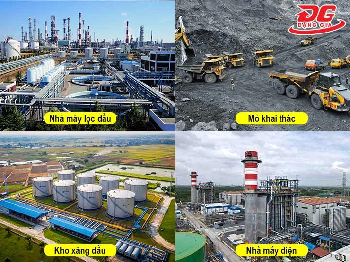 ứng dụng của bộ đàm chống cháy nổ