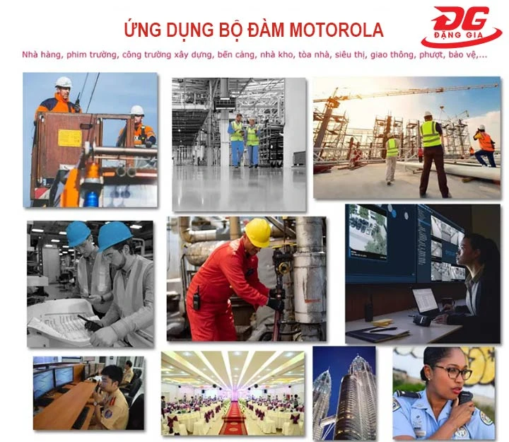ứng dụng của Bộ đàm Motorola