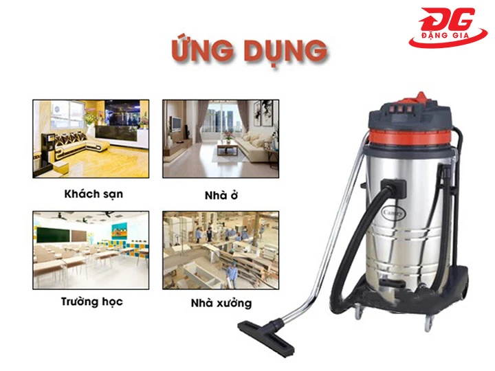 Ứng dụng của Máy hút bụi Camry BF-580-3