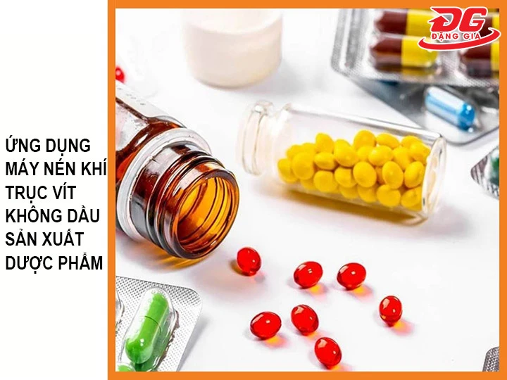 Ứng dụng máy nén khí trong ngành dược phẩm