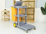 Xe đẩy dọn vệ sinh