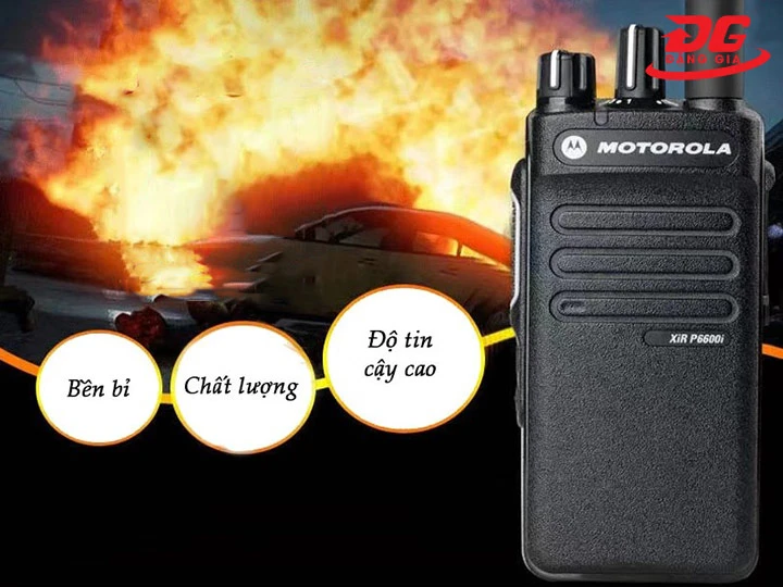 ưu điểm của bộ đàm chống cháy nổ