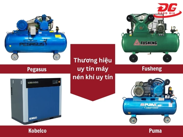 Chọn máy nén khí 2 cấp từ thương hiệu uy tín