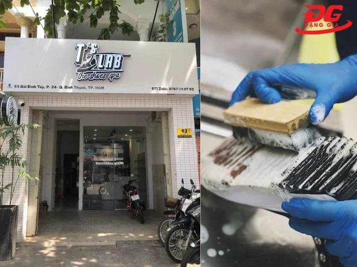 Tiệm vệ sinh giày ở Bình Thạnh T’s Lab Shoe Spa