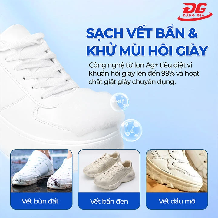 xịt vệ sinh giày khử mùi nhanh