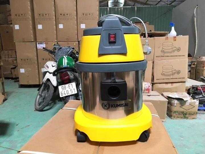 Xưởng nội thất An Phát nhận bàn giao máy hút bụi mini Kumisai 15L
