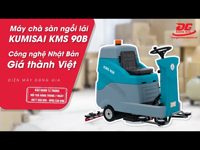 Máy chà sàn liên hợp ngồi lái Kumisai KMS 90B 7