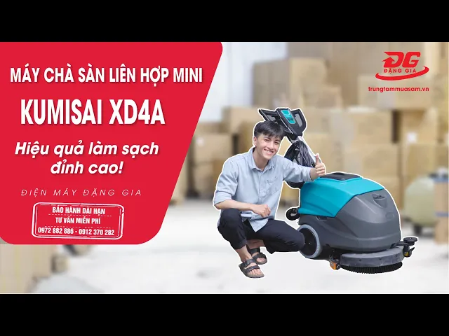 Máy chà sàn liên hợp Kumisai XD4A 7