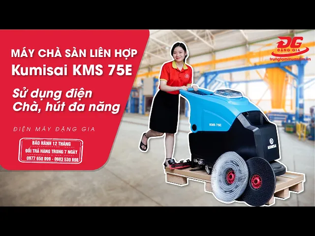 Máy chà sàn liên hợp dùng điện Kumisai KMS 75E 6