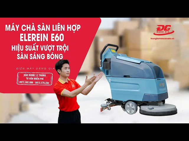 Máy chà sàn liên hợp Elerein E60 8