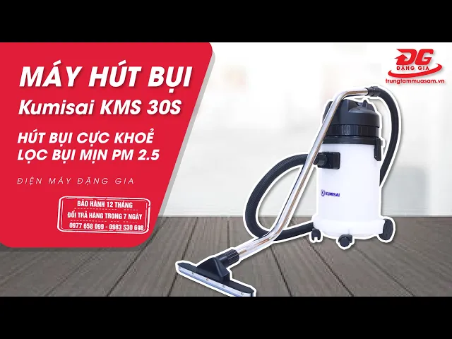 Máy hút bụi Kumisai KMS 30S HEPA 7