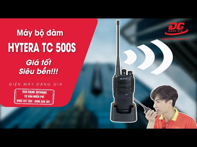 Bộ đàm liên lạc cầm tay HYT TC 500S 5