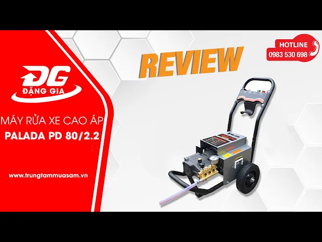 Máy xịt rửa xe Palada PD 80/2.2 8