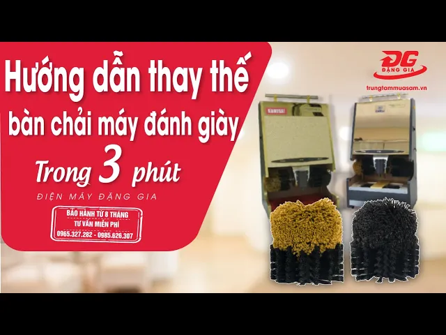 Chổi máy đánh giày 8