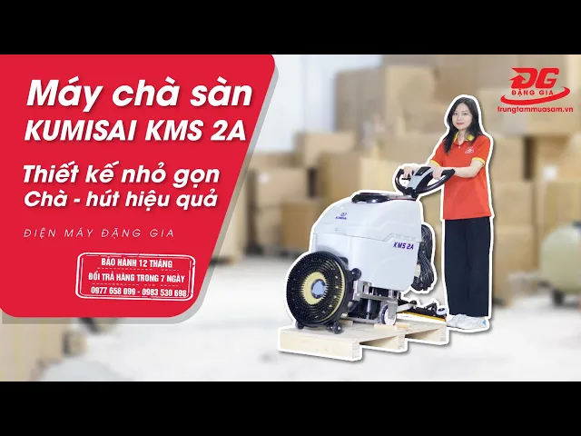 Máy chà sàn liên hợp cánh bướm Kumisai KMS2A 8