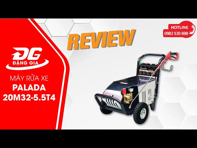 Máy xịt rửa xe Palada 20M32-5.5T4 7