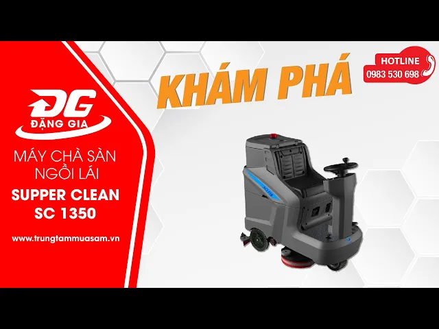 Máy chà sàn ngồi lái Supper Clean SC 1350 6