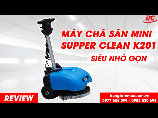 Máy chà sàn liên hợp mini Supper Clean K201 7