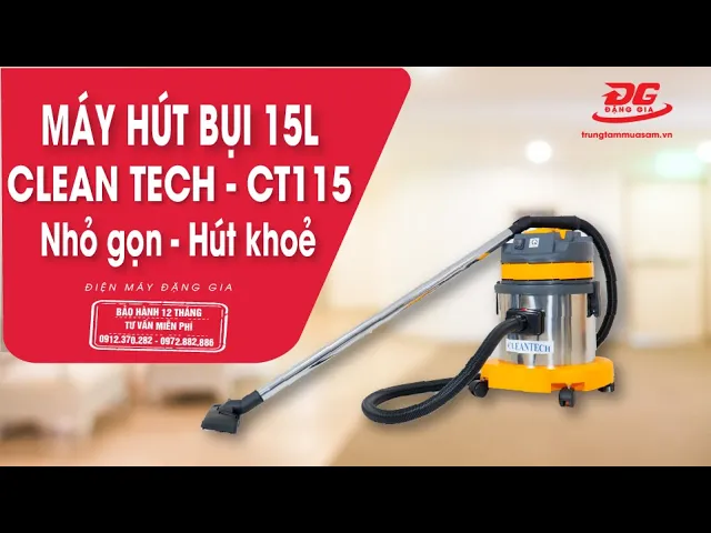 Máy hút bụi Clean Tech CT 115 6