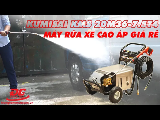 Máy xịt rửa xe Kumisai 20M36-7.5T4 7
