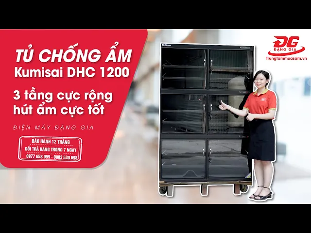 Tủ chống ẩm Kumisai DHC 1200 (1200 lít) 6
