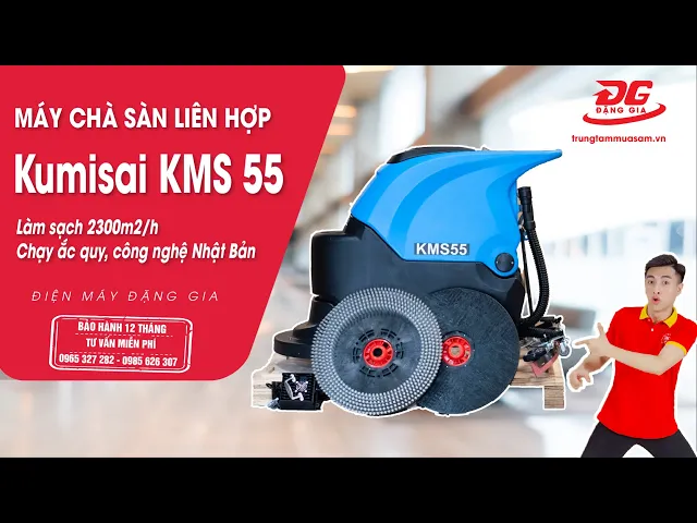 Máy chà sàn liên hợp Kumisai KMS 55 7