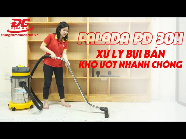 Máy hút bụi công nghiệp giá rẻ Palada PD30H 6