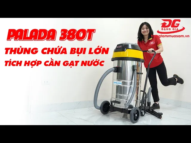 Máy hút bụi công nghiệp loại lớn Palada 380T 8