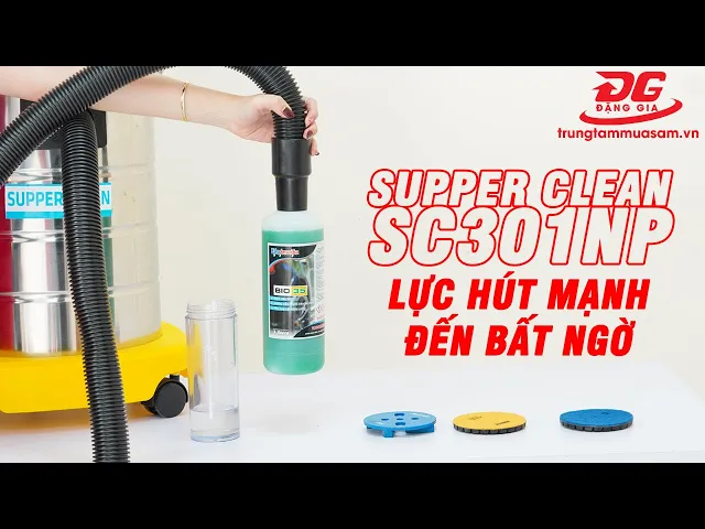 Máy hút bụi công nghiệp Supper Clean SC301NP 7
