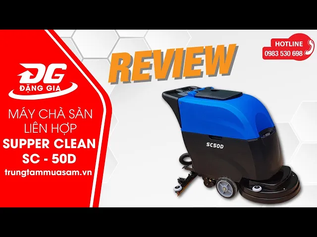 Máy chà sàn liên hợp Supper Clean SC-50D 9