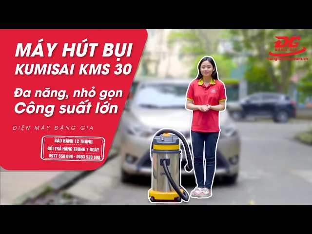 Máy hút bụi nước Kumisai KMS30 6