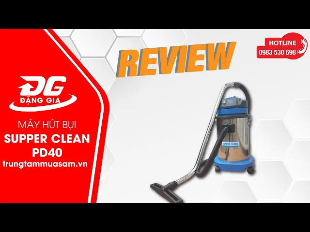 Máy hút bụi văn phòng Supper Clean PD40 6